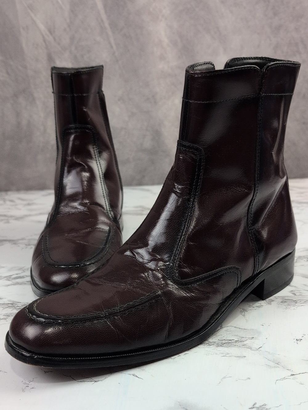 Florsheim Men's Leather Boots in Dark Brown